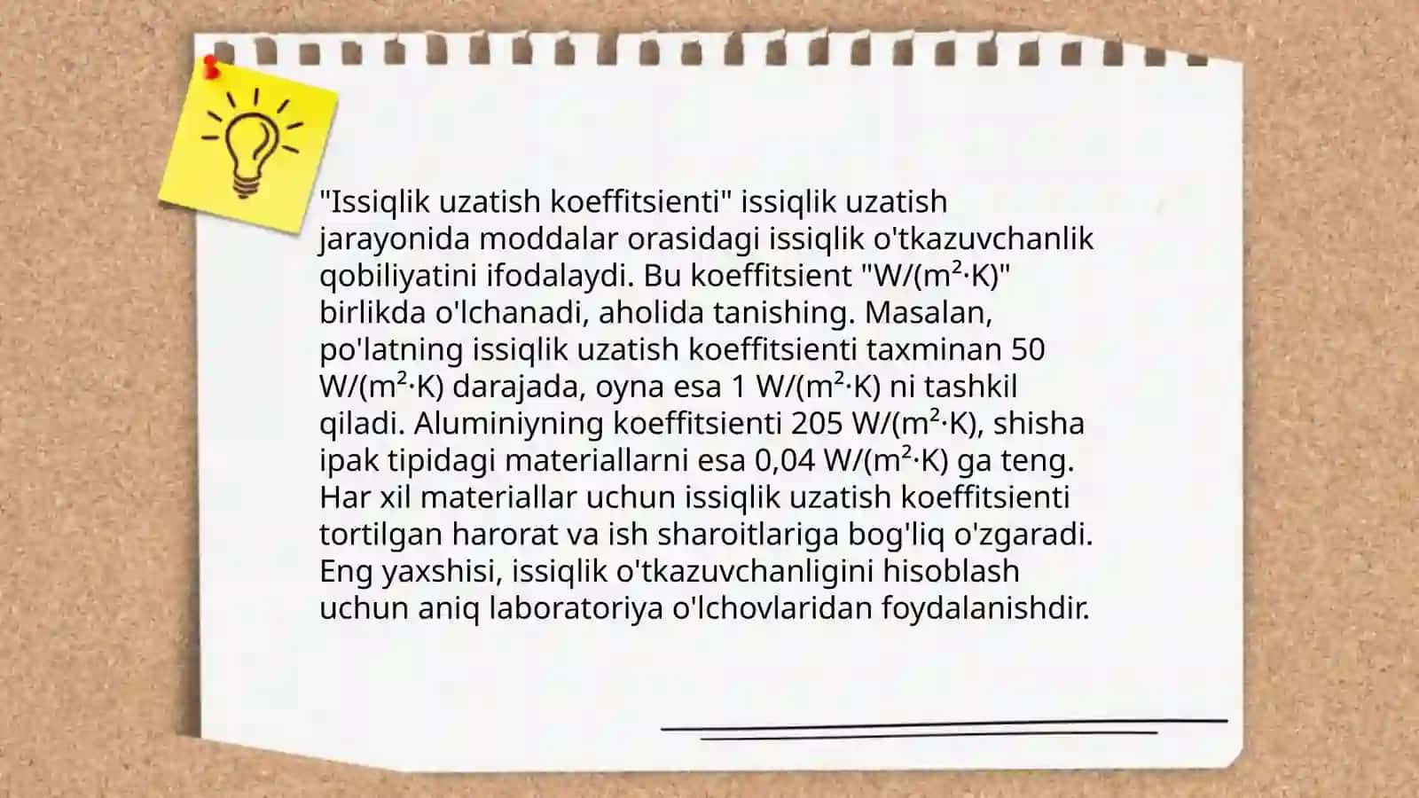 Issiqlik almashinish apparatlari parametrlarini aniqlash 4