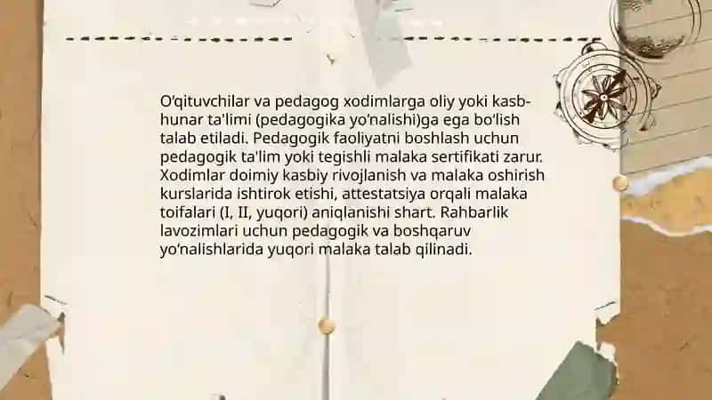 Talim to‘g‘risida Qonunda Pedogogik Faoliyat 4