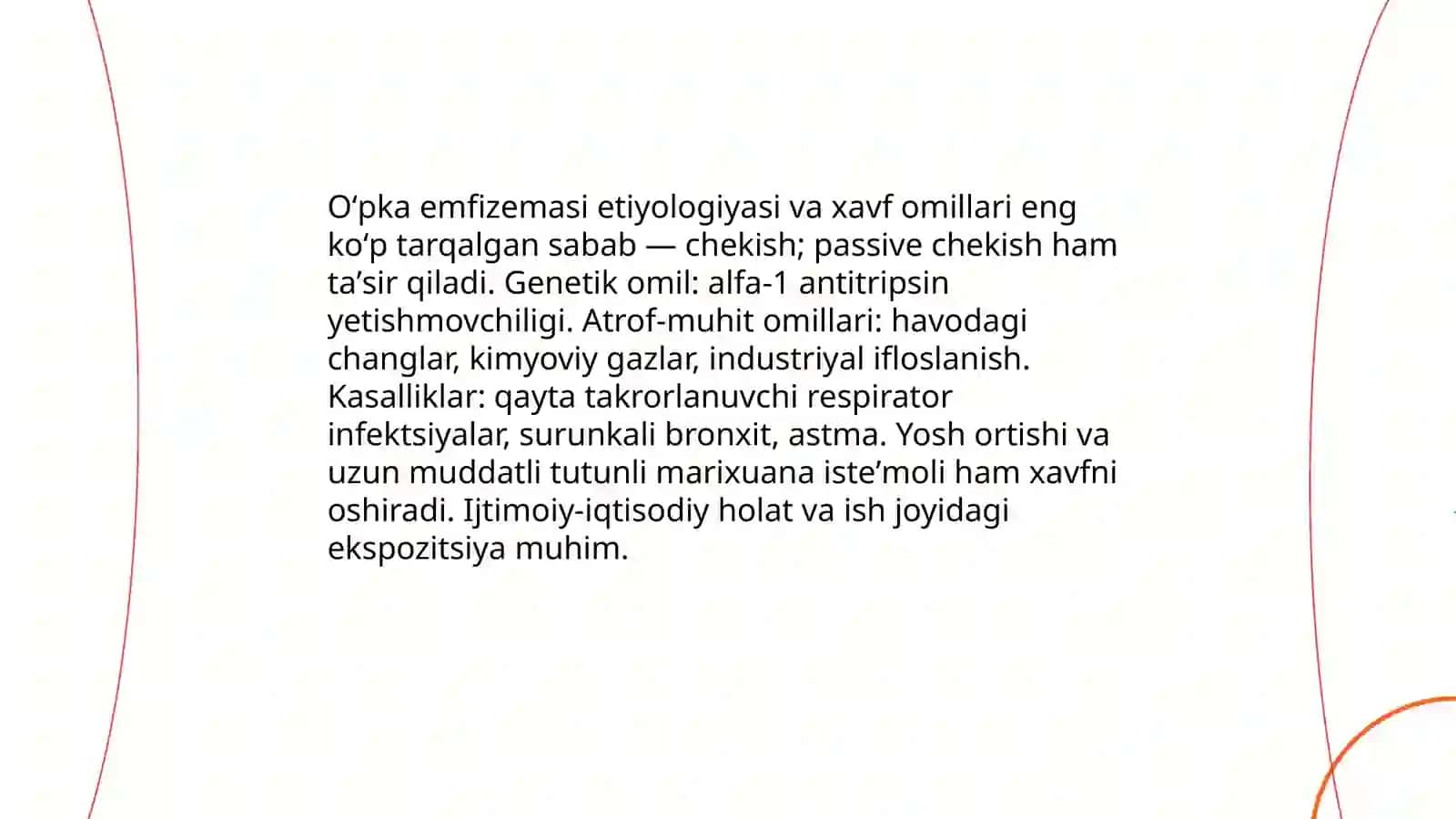 Oʻpka emfizemasi 4