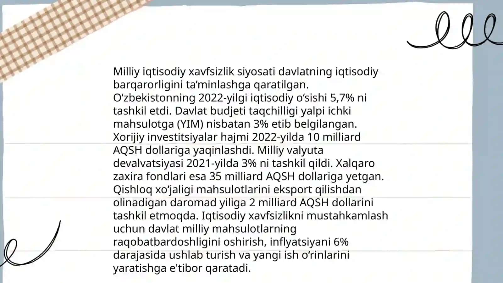 Iqtisodiy xavfsizlik kontseptsiyasi 4