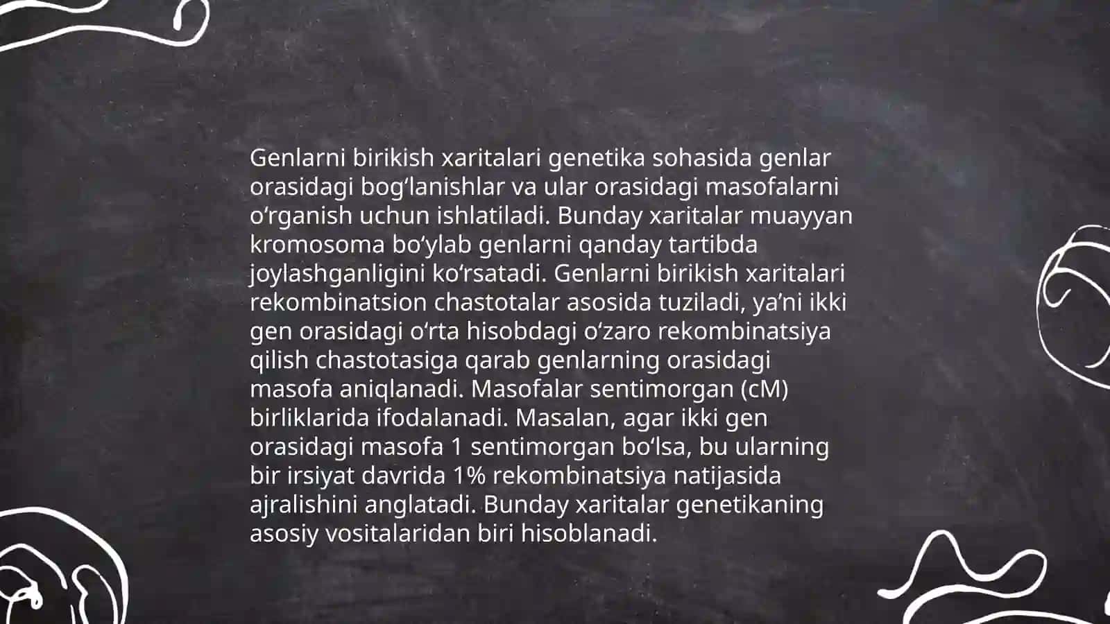 Genlarning birikish hodisasi.Krossingover.Belgilarning jinsga birikishi 4