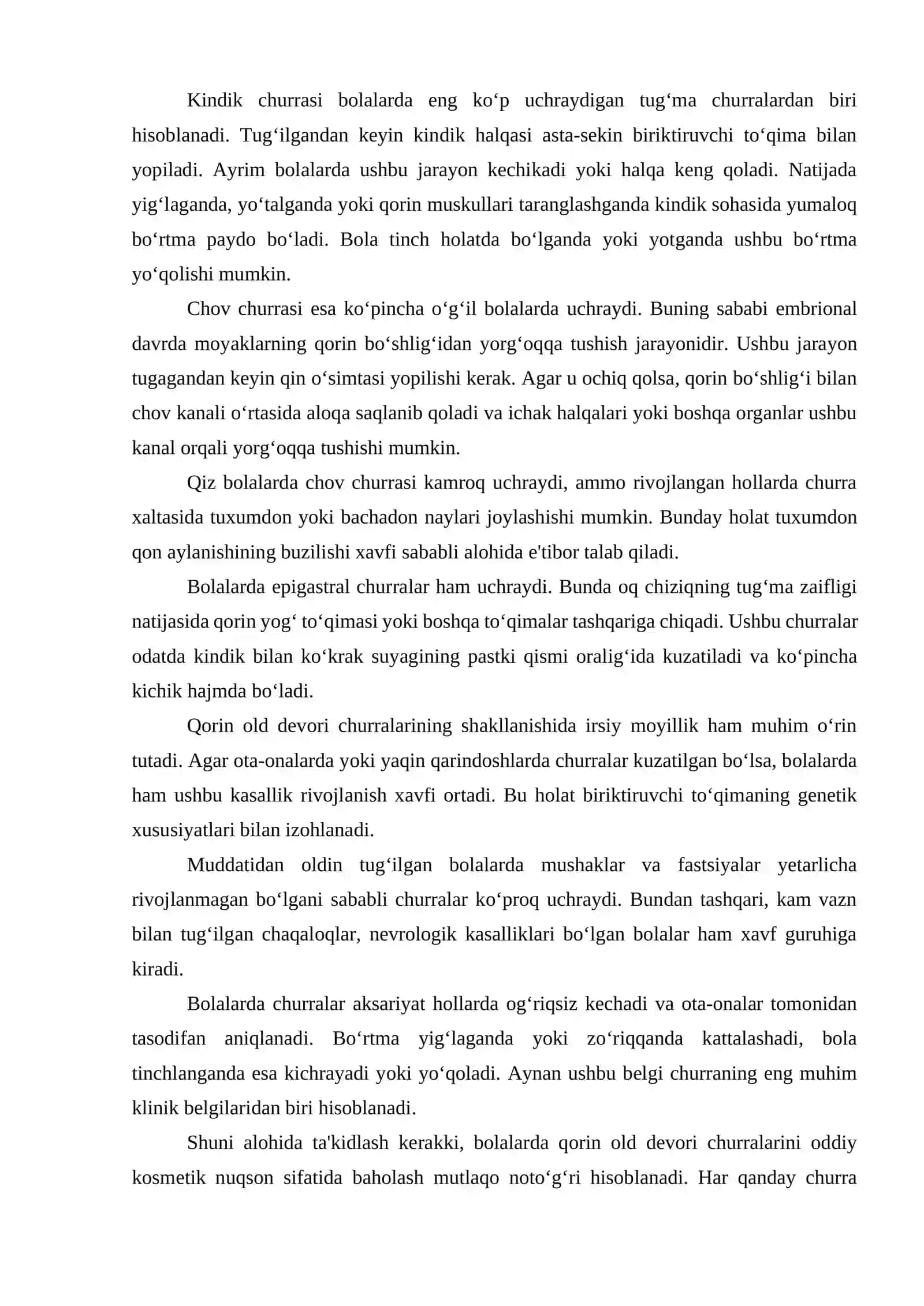 BOLALARDA QORIN OLD DEVORI CHURRALARI 4