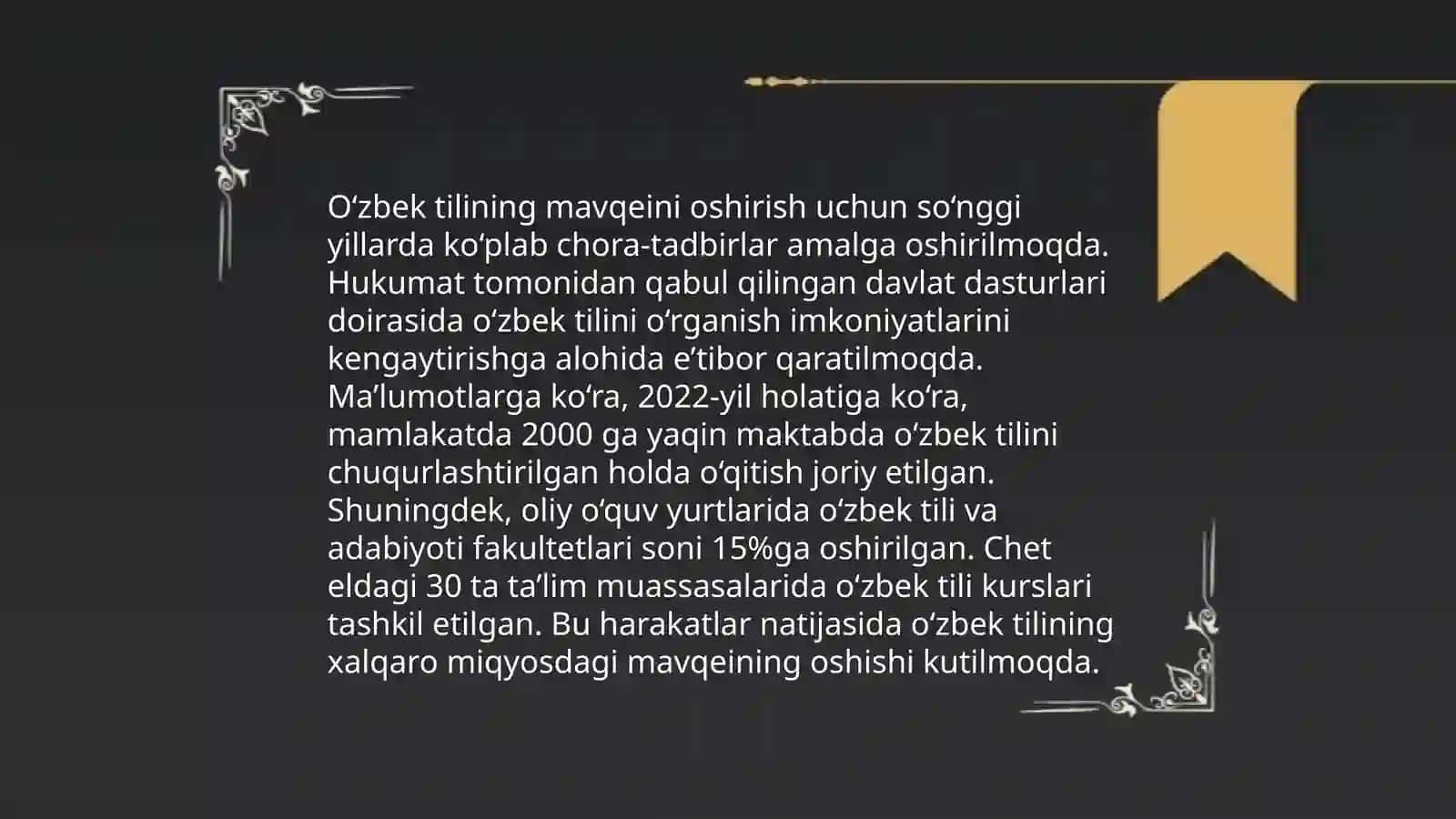 Milliy qadriyatlarni tiklash 4