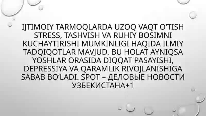 IJTIMOIY TARMOQLAR VA ULANING TAHDIDI 4