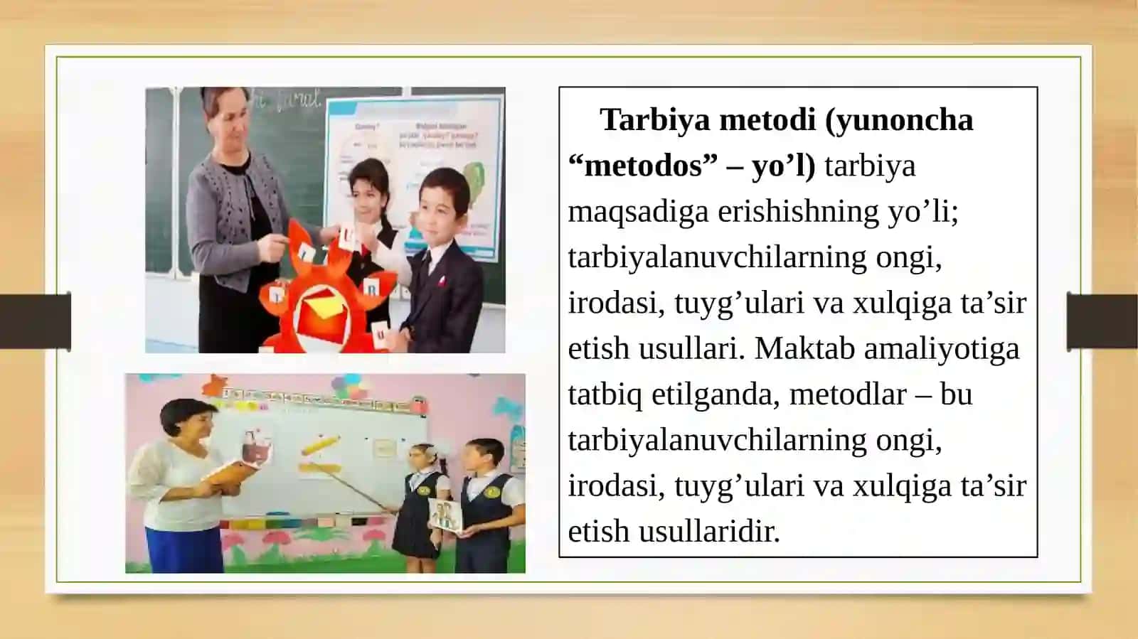 Jamoa tarbiya ob’ekti va sub’ekti sifatida 4