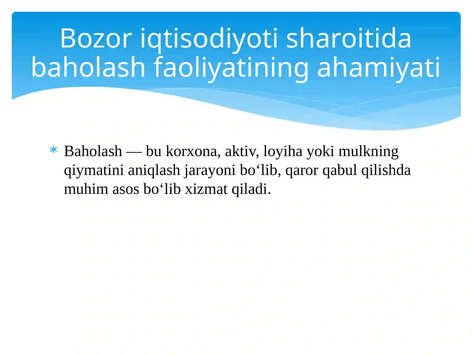 Korxona(biznes)ning tushunchasi, maqsadvatamoyillari 4