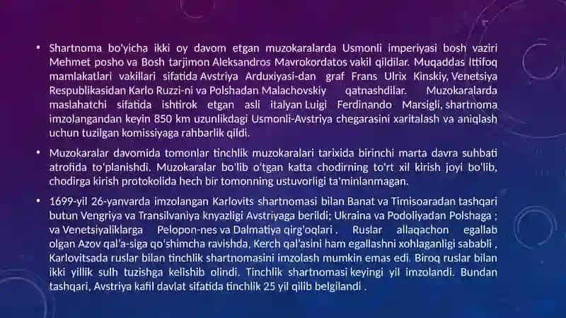 Avstriya imperiyasida milliy siyosat(XVII asrning II-yarmi - XVIII asrlar) 4