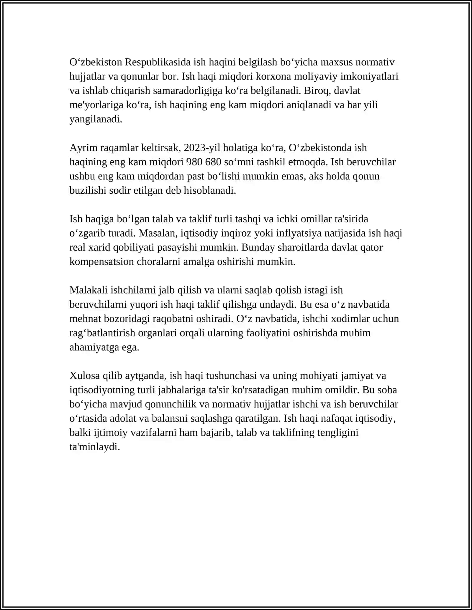 OMILLI DARONADLAR VA ISH HAQINING SHAKLLANISHI 4