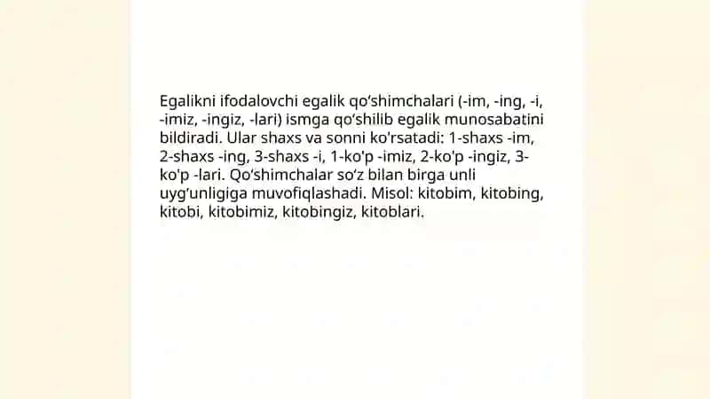 Grammatik maʼnoni ifodalovchi vositalar 4