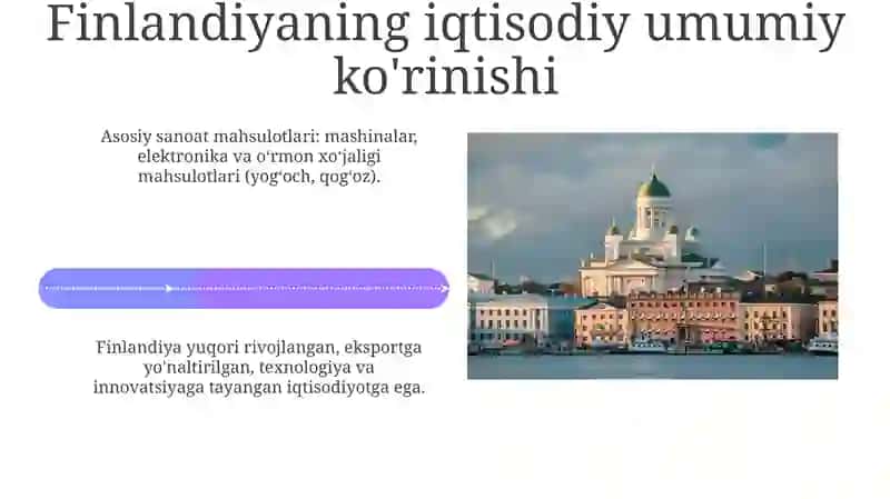 Finlandiya iqtisodiyoti, rivojlangan sanoati va asosiy sanoat 4