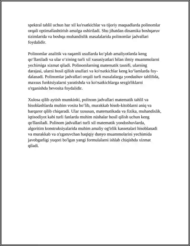 POLINOM VAQTIDA KVANT MAVZUSIDA MUSTAQIL ISH 4