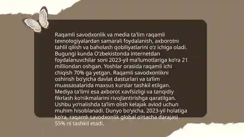 Media ta'limning taraqqiyoti 4