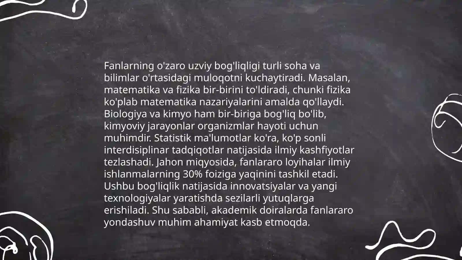 Boshlangʻich sinf darslarini integrallash va oʻquvchilarning fanlarni oʻzlashtirishida integratsiyalashgan darslarning ahamiyati 4