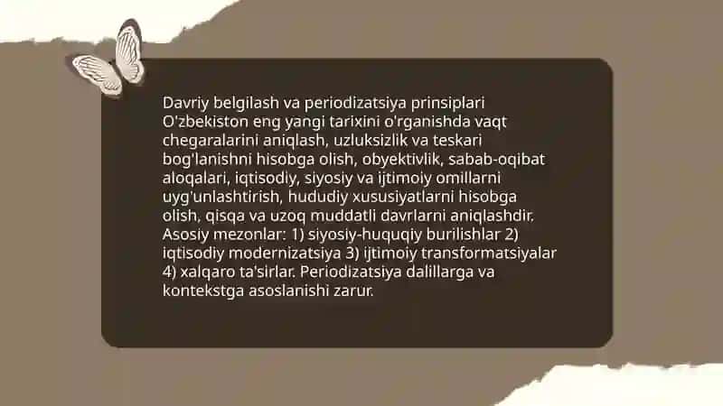 O'zbekiston eng yangi tarixini o'rganish funksyalari va tamoyillari 4