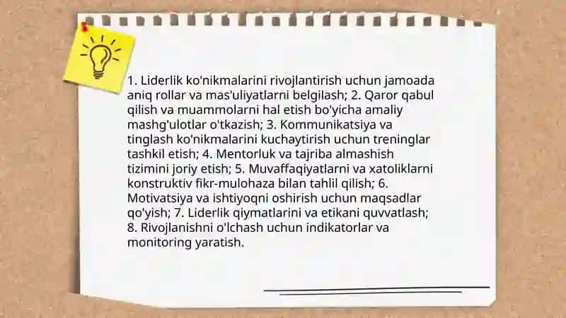 Jamoada shaxsni tarbiyalash 4