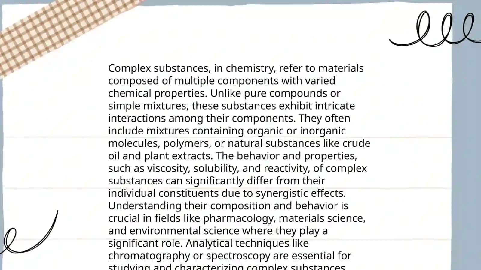 Simple and complex substances 4