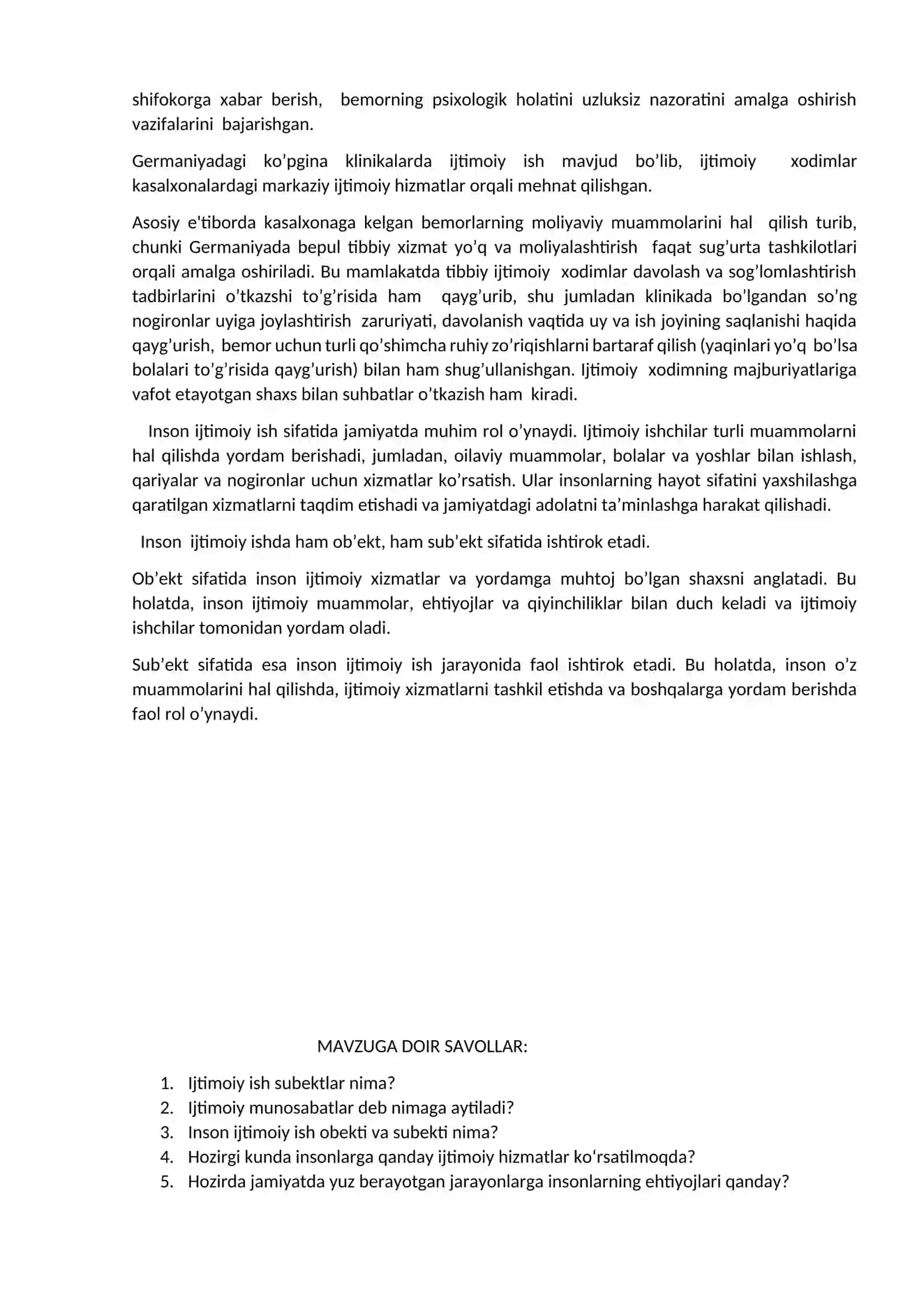 INSON IJTIMOIY ISH OBEKTI VA SUBEKTI SIFATIDA 4