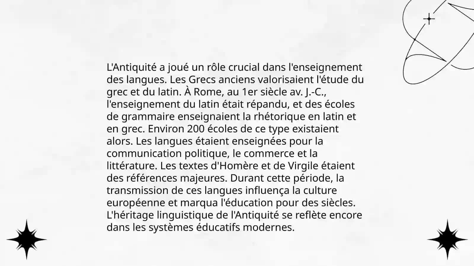 L'histoire breve de l'enseignemt des langues ètrangères et ses ètapes du dèveloppement 4