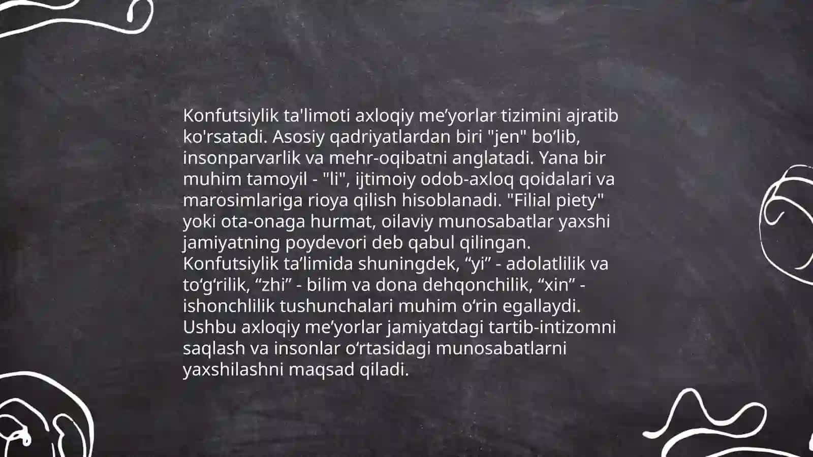 Konfutsiylik ta'limotida ijtimoiy-axloqiy masalalar 4