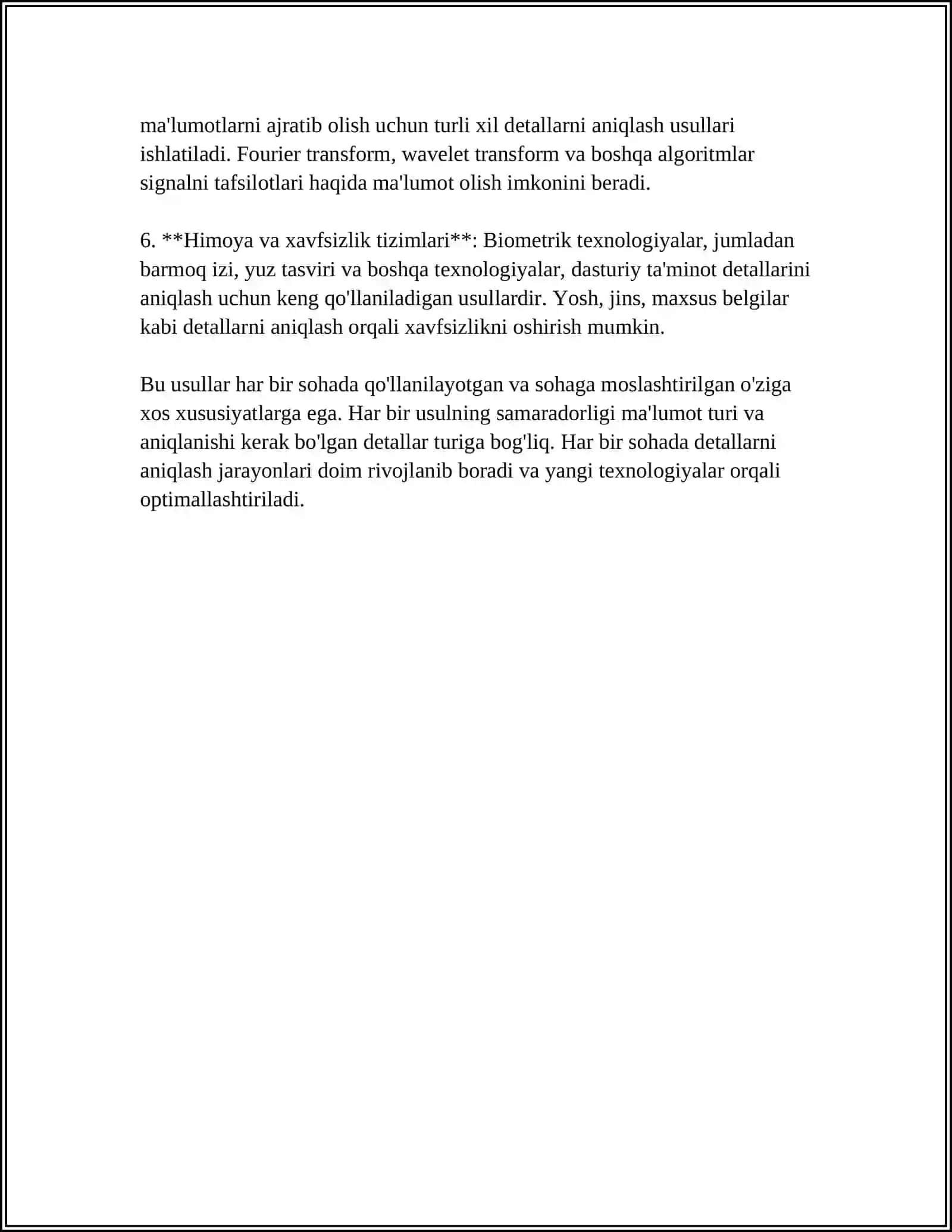 DETALNING ANIQ KO'RINISHIGA QARAB UNING UCH KO'RINISHI 4