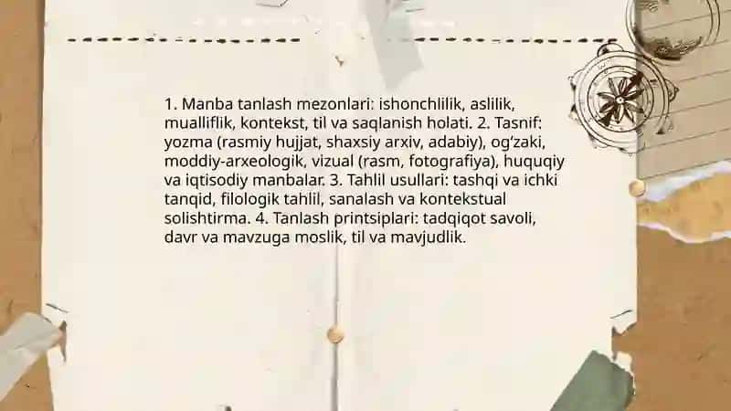 Nazariy va amaliy manbashunoslik 4