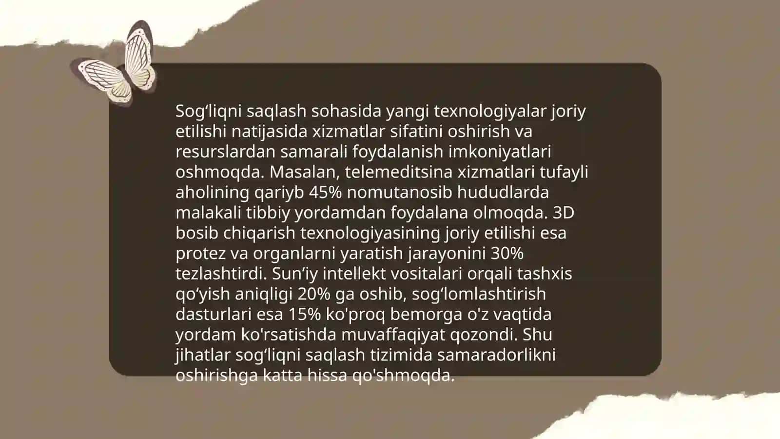Oʻzbekistonda ijtimoiy sohada amalga oshirilayotgan oʻzgarishlar mazmun va mohiyati 4