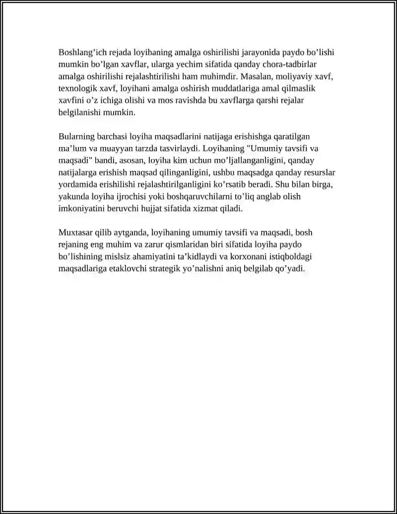 KORXONA LOYIHASINI BOSH REJASI 4