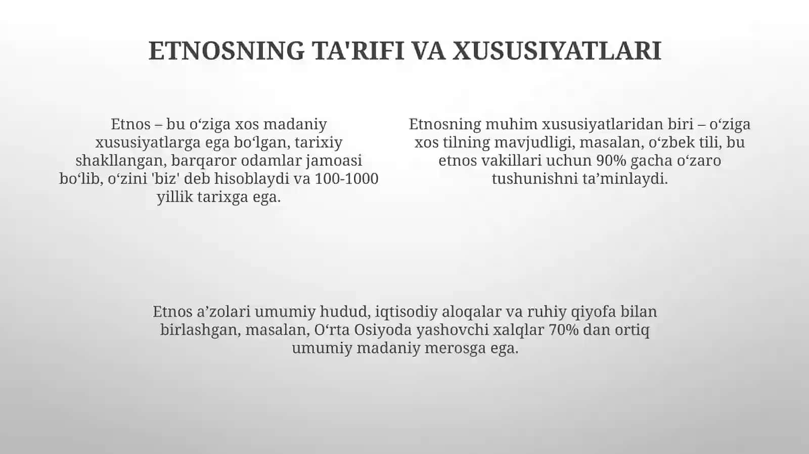 Etnogenez va xalqlarning shakllanishi 4