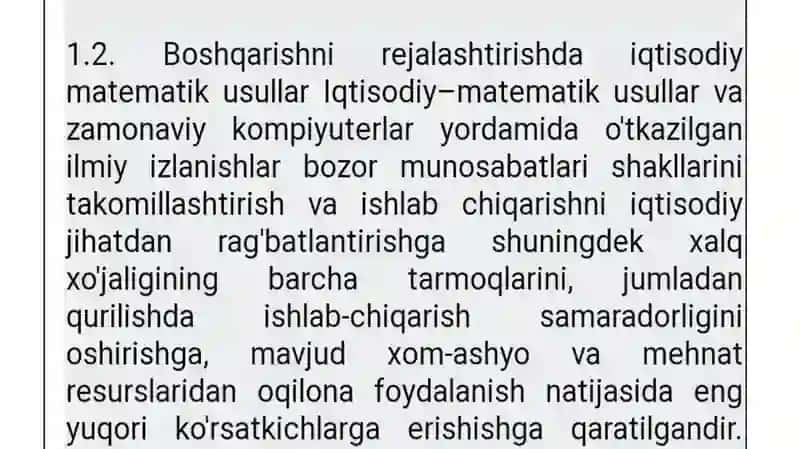Iqtisodiy masalalarni simpleks usulda yechish 4