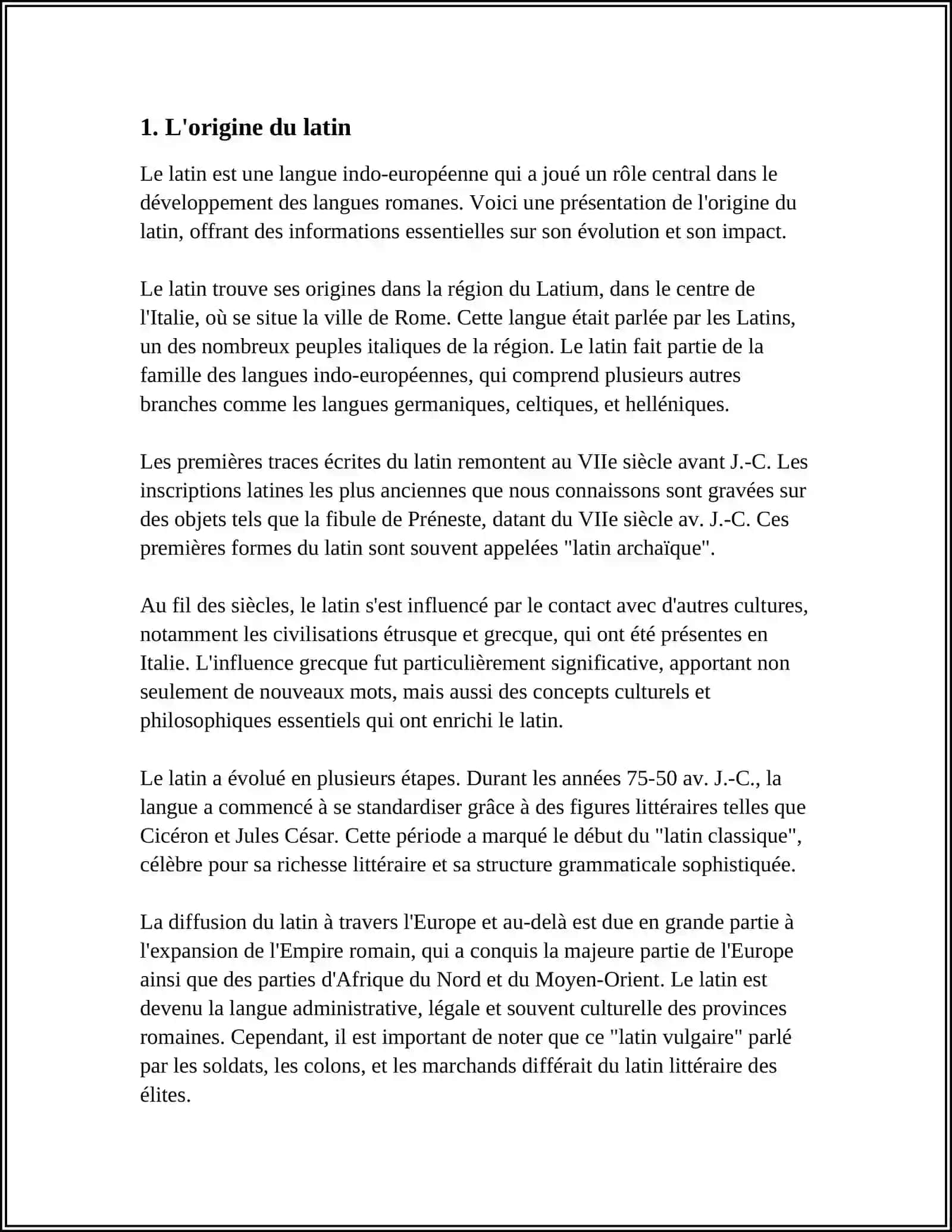 LES GRANDES ÉTAPES DE L'HISTOIRE DE LA FORMATION DES LANGUES ROMANOGERMANIQUE 4