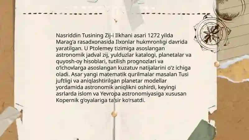 Nasriddin Tusiyning astronomik merosi 4