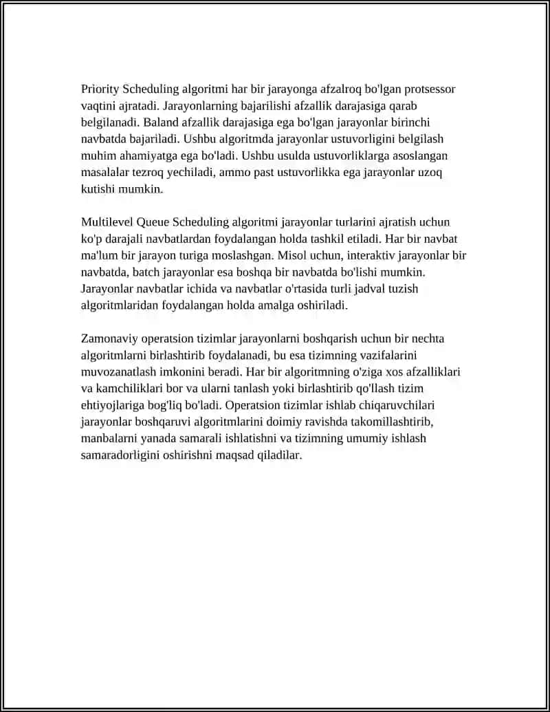 ZAMONAVIY OPERATSION TIZIMLAR ILOVALARI 4