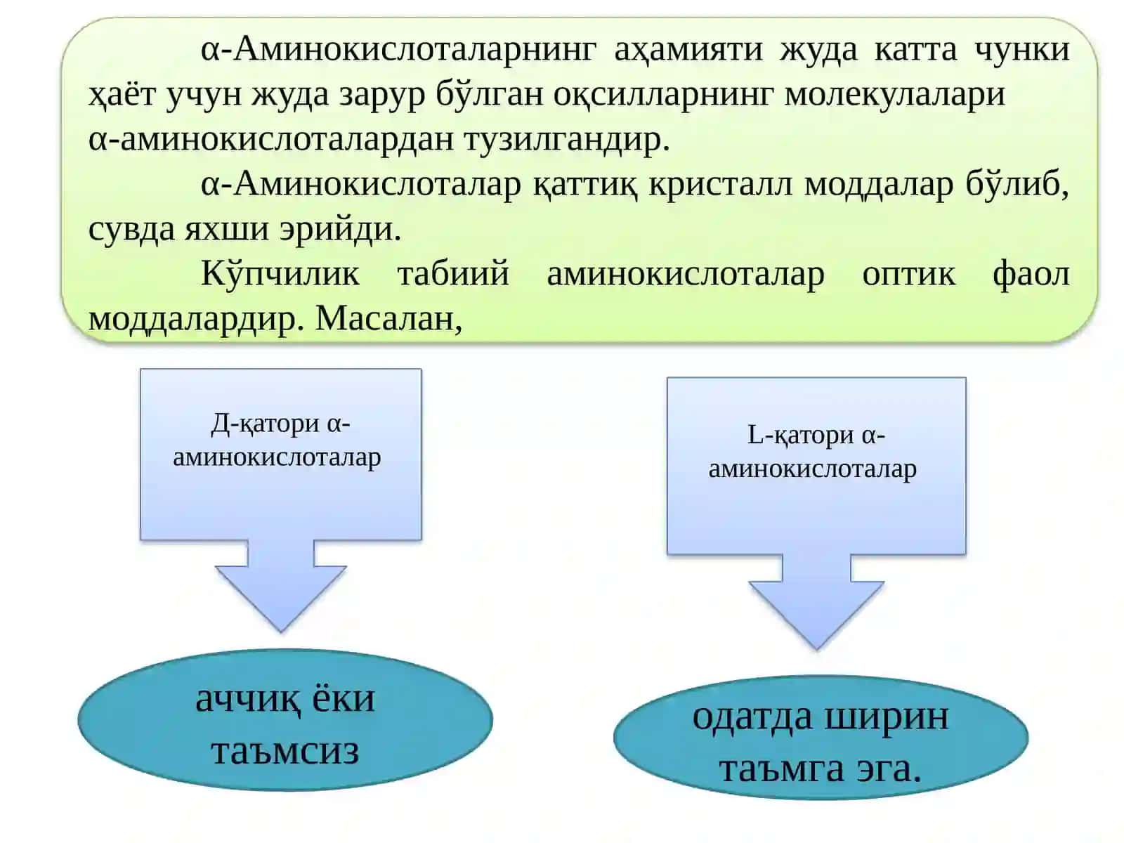 Аминокислоталар 4