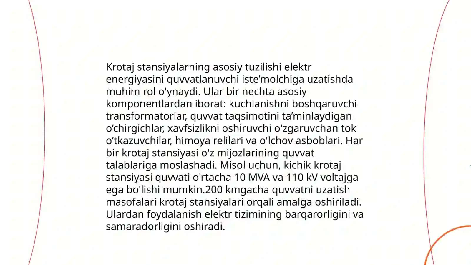 Krotaj stansiyalari va koʻtarib tushuvchi asboblar 4