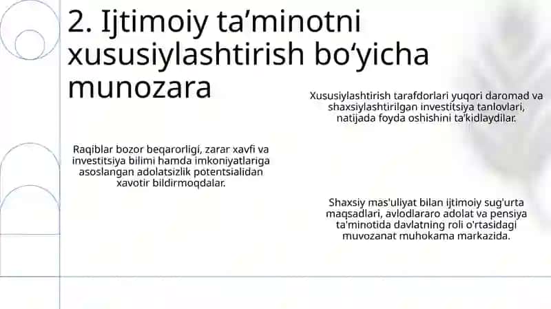 Ijtimoiy siyosat va ijtimoiy xavfsizlik 4
