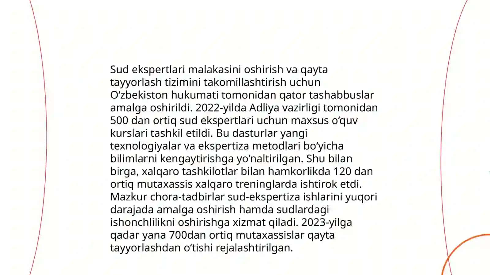 Sud -ekspertlik faoloyatini yanada takomillashtirish chora tadbirlari to‘g‘risida 4