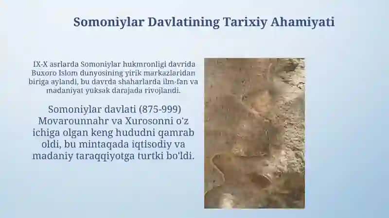 Somoniylar Sulolasining Kelib Chiqishi 4