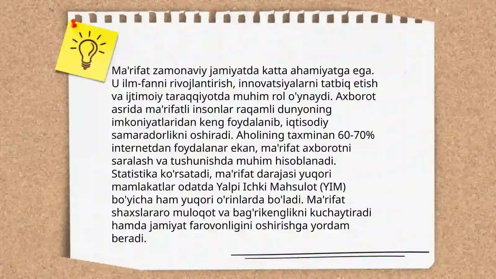 Islom qadriyatlari va ma'rifatining hozirgi davrdagi ahamiyati 4