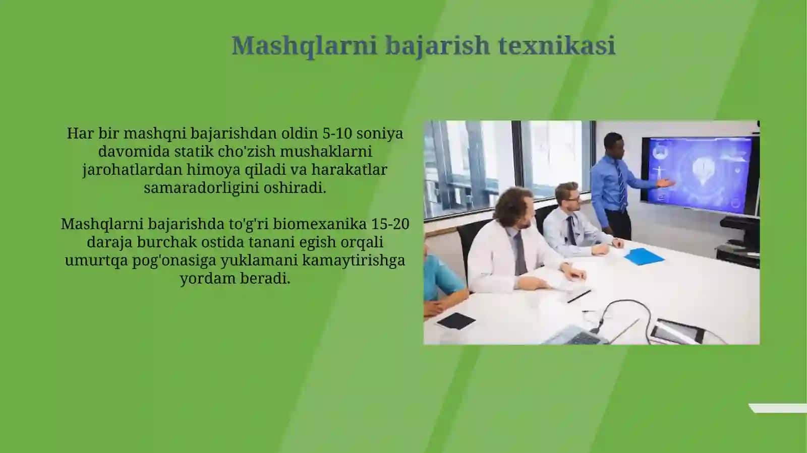Darsdan tashqari mutaxassislarni amaliy jismoniy tayyorgarligi 4