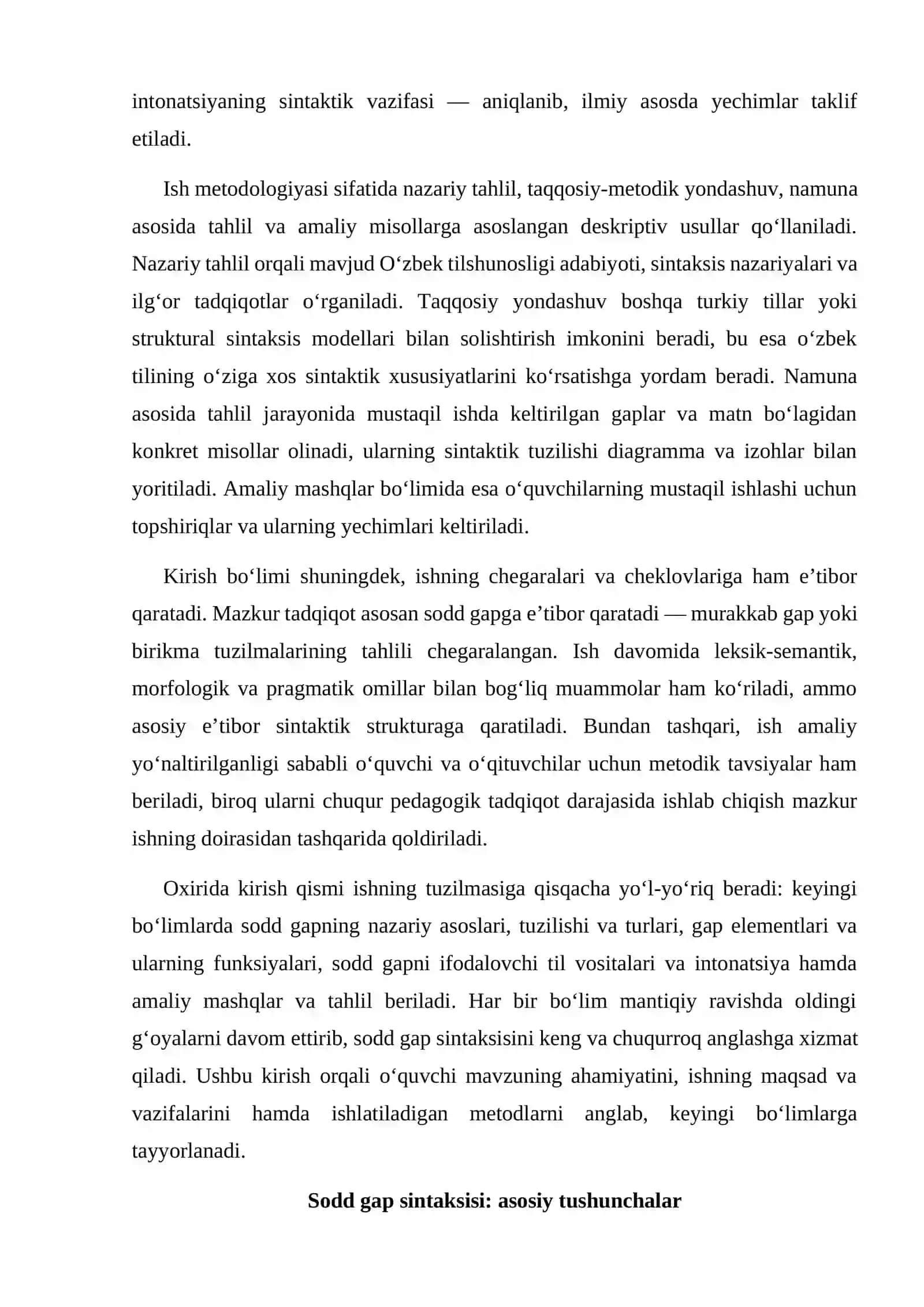 O'ZBEK TILIDA SODDA GAP SINTAKSISI 4