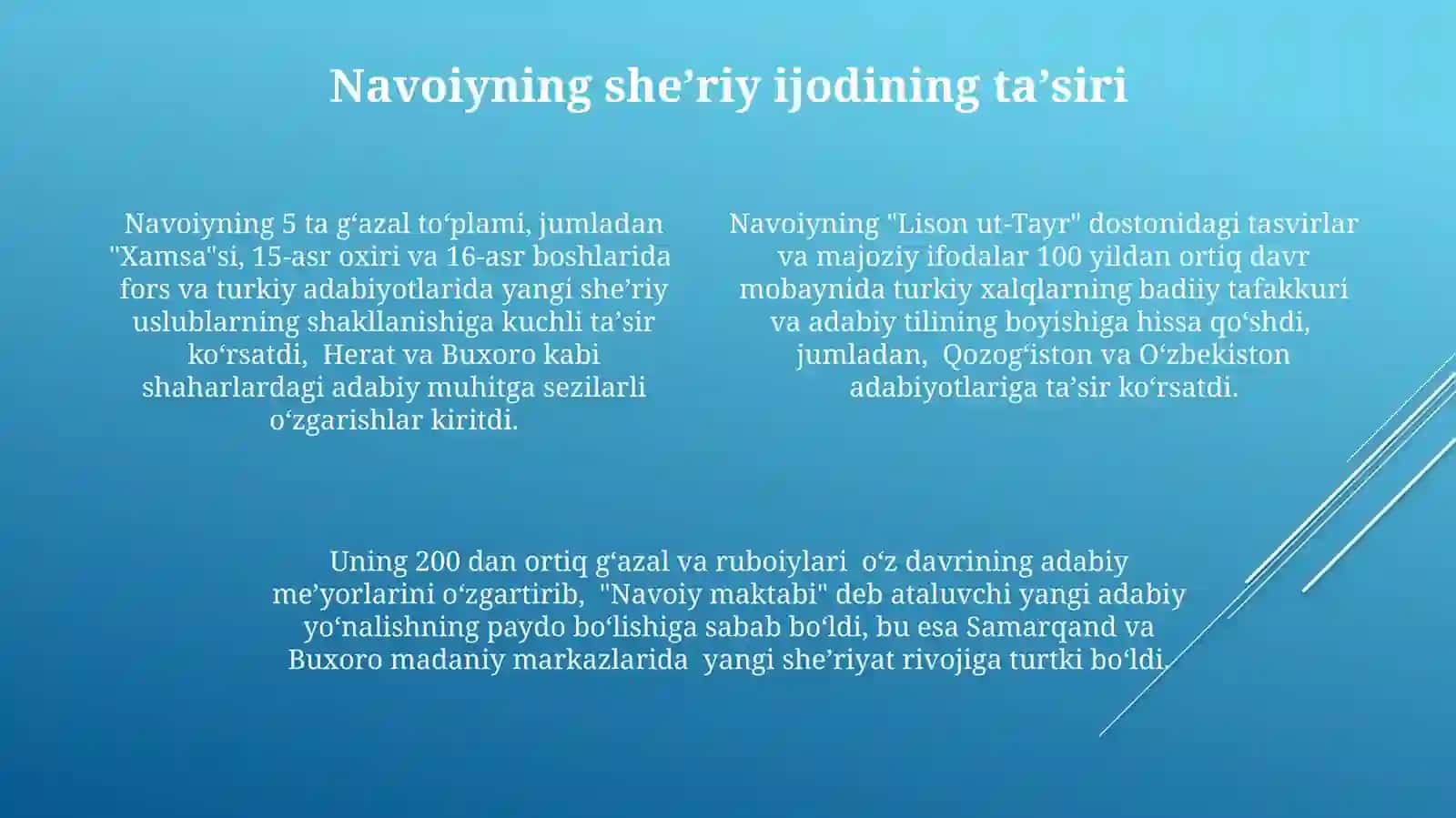 Alisher Navoiy asarlari til va uslub 4