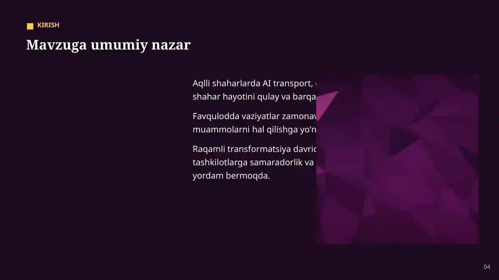 AI AQLLI SHAHARLARDA 4