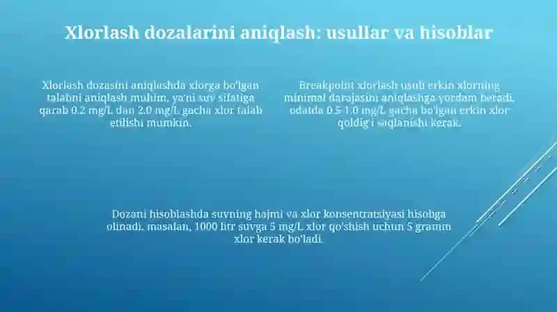Suvni zararsizlantirish 4