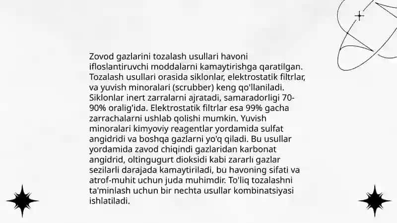 Neftni qayta ishlash zavodlari gazlari 4
