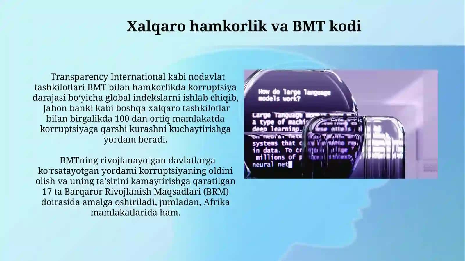 BMT Kodeksida korrupsiga munosabat 4