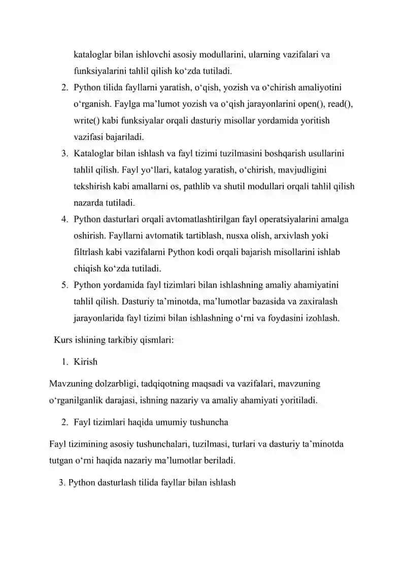 Python da fayl tizimlari bilan ishlashning nazariy asoslari 4
