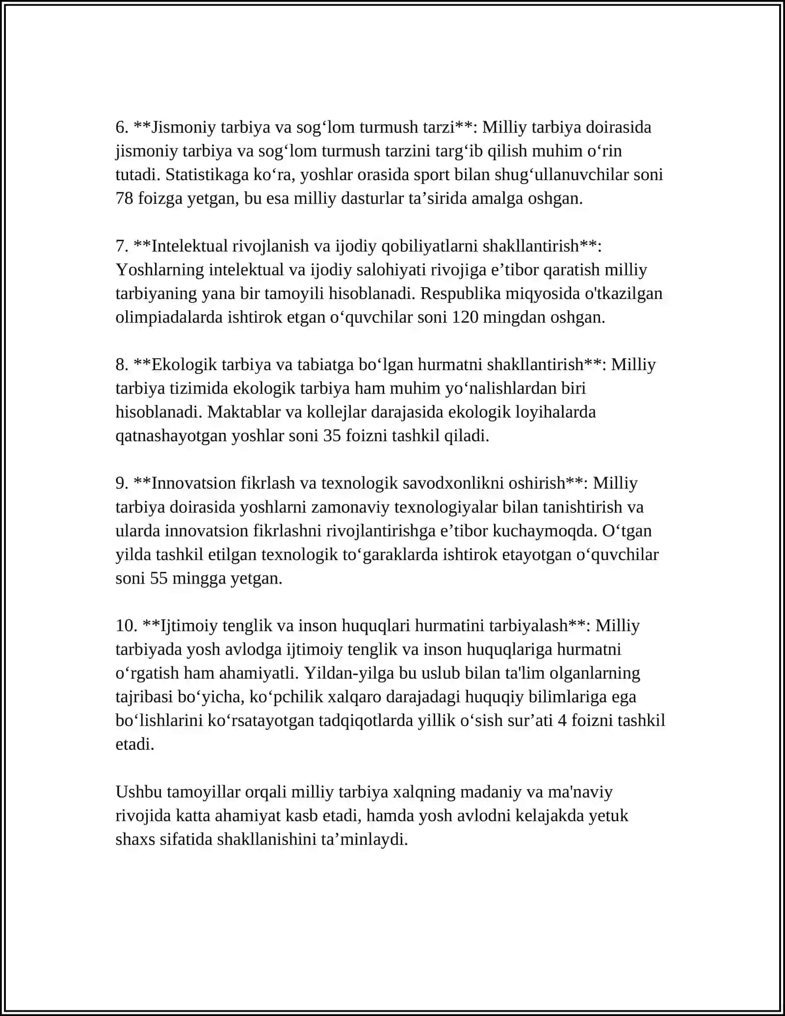MAKTABGACHA TAʼLIM MUASSASASIDA MILLIY TARBIYA 4