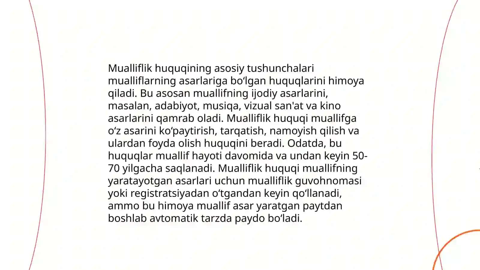 Mualliflik huquqi tushunchasi tamoyillari va asosiy kotegoriyalari 4