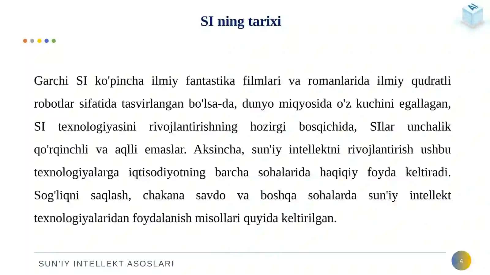 Sun'iy intellekt tarixi 4