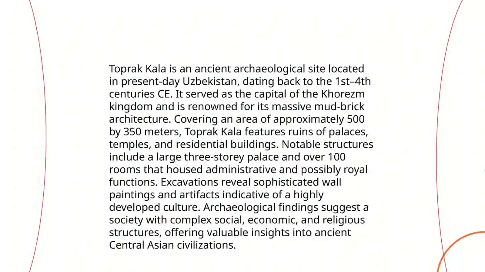 Ancient Khorezm Fortresses 4